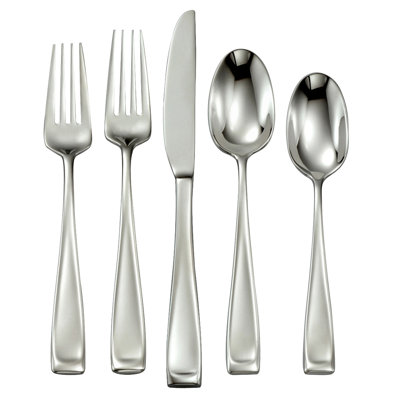 Oneida 65 Piece Stainless Steel Flatware Set & Reviews | Wayfair
